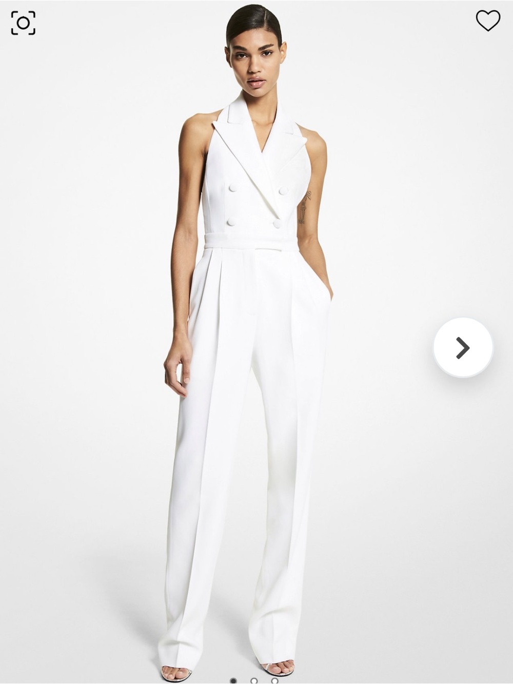 Michael Kors Halter Tuxedo Jumpsuit